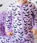 Purple bat halloween sleeper