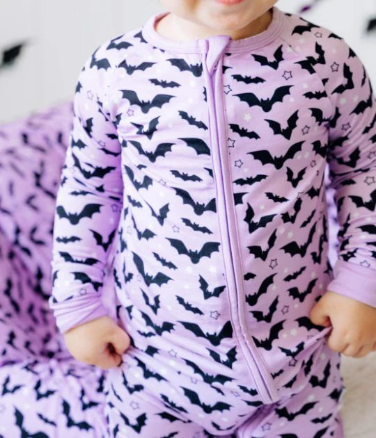 Purple bat halloween sleeper
